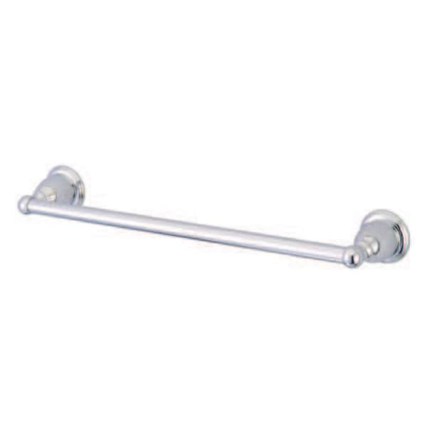 Heritage 18" Towel Bar, Polished Chrome